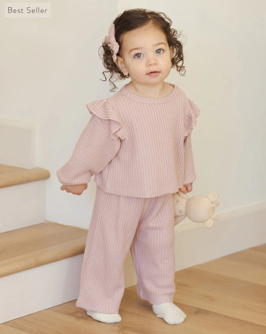 Ruffle Cozy Set Rose