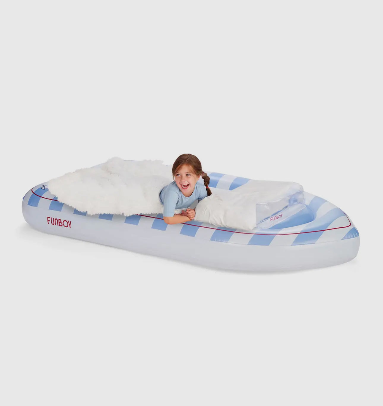 Classic Speed Boat Sleepover Kids Air Mattress