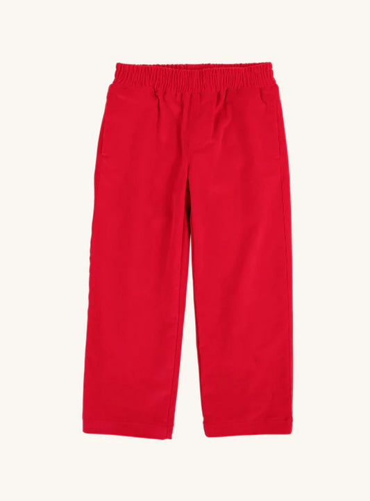 Sheffield Pants Corduroy Richmond Red/Osprey Oatmeal