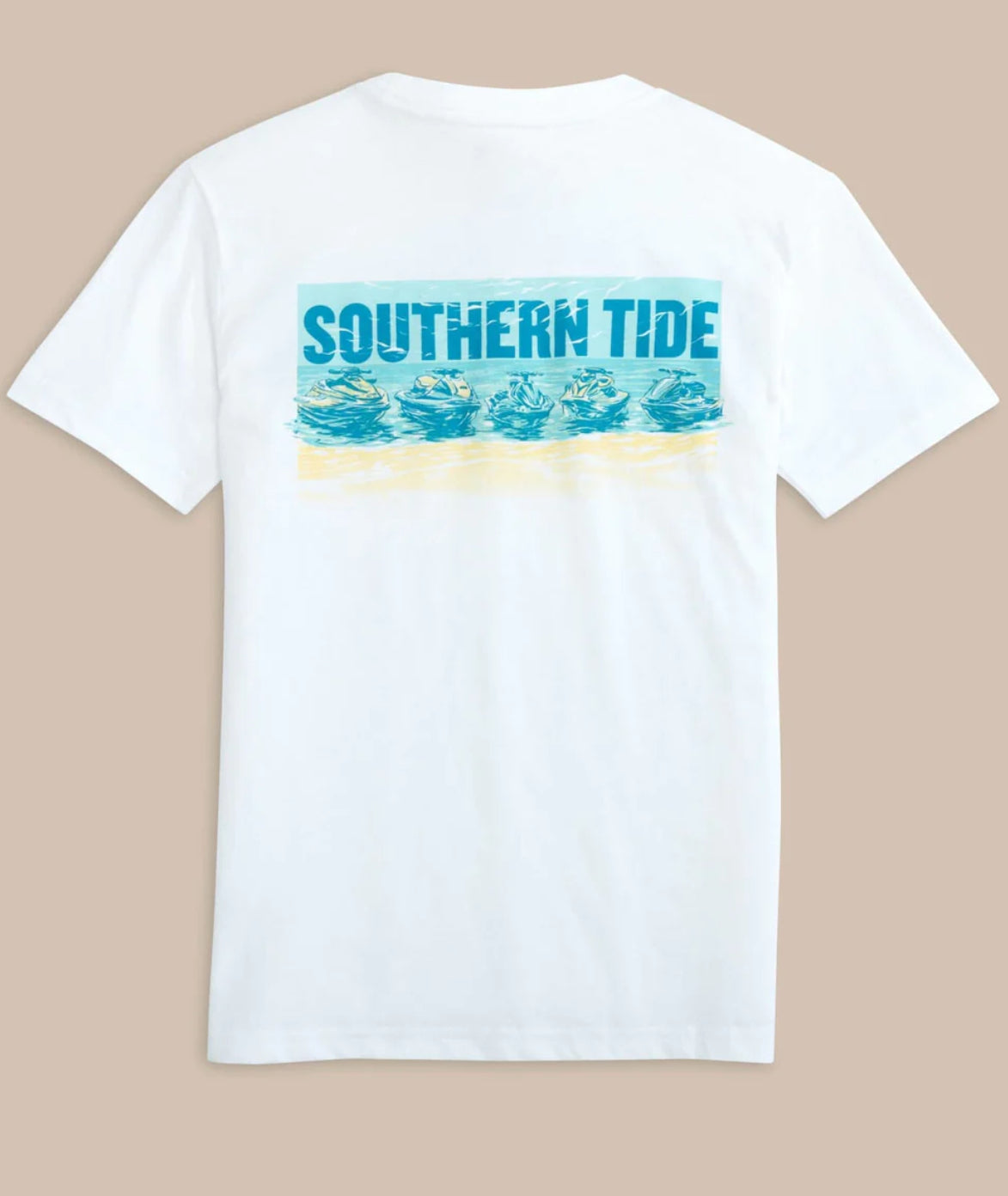 Youth Short Sleeve Jet Ski-son Tee Classic  White