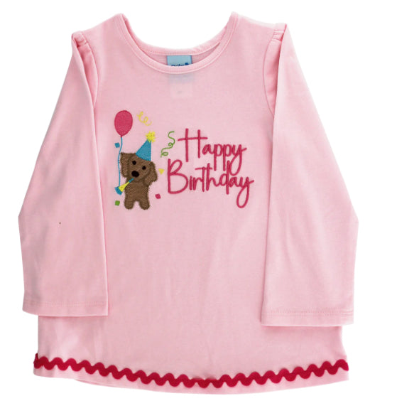 Happy Birthday Long Sleeve T-Shirt Girls