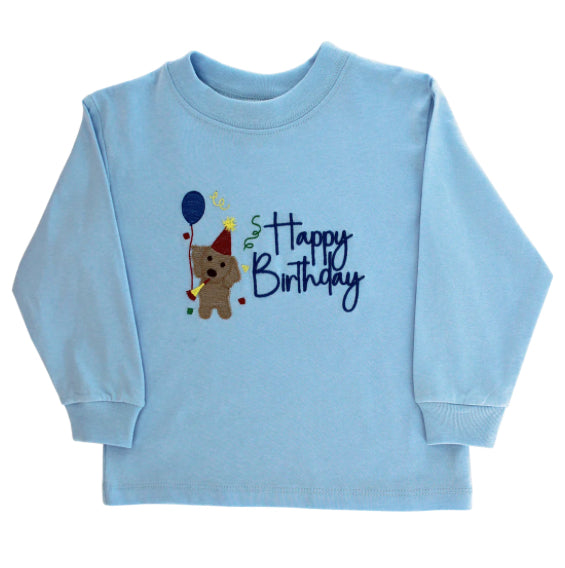 Happy Birthday Long Sleeve T-Shirt Boys