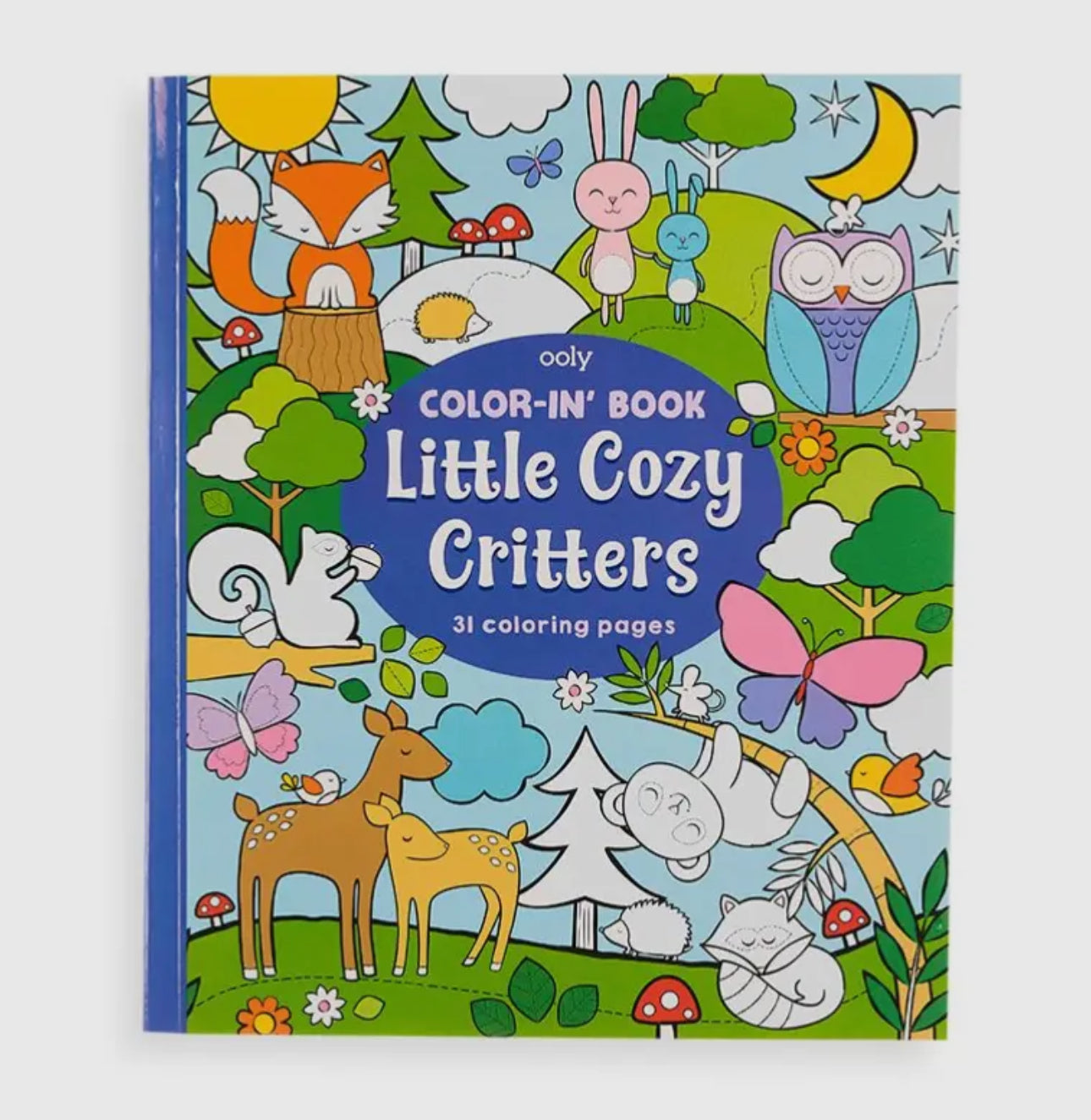 Color-in' Book: Little Cozy Critters