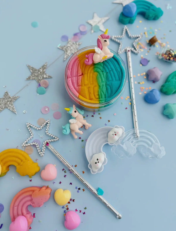 Unicorn (Rainbow Sherbet) Kiddough Play Kit