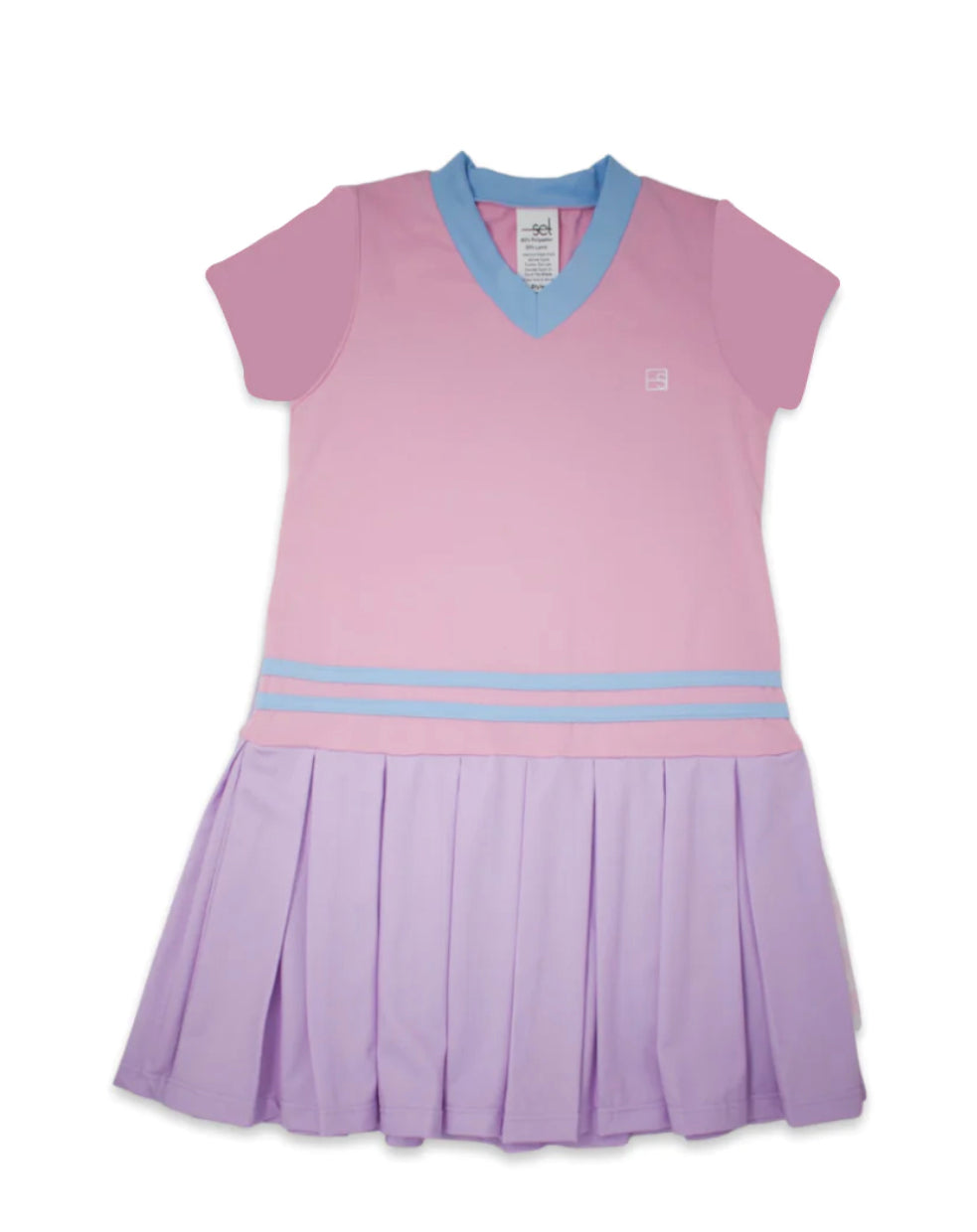 Polly Dress Pink, Lavender, Blue