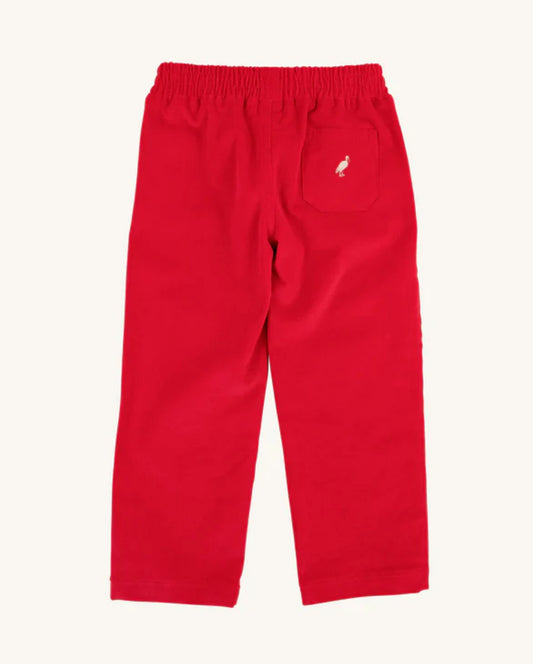 Sheffield Pants Corduroy Richmond Red/Osprey Oatmeal