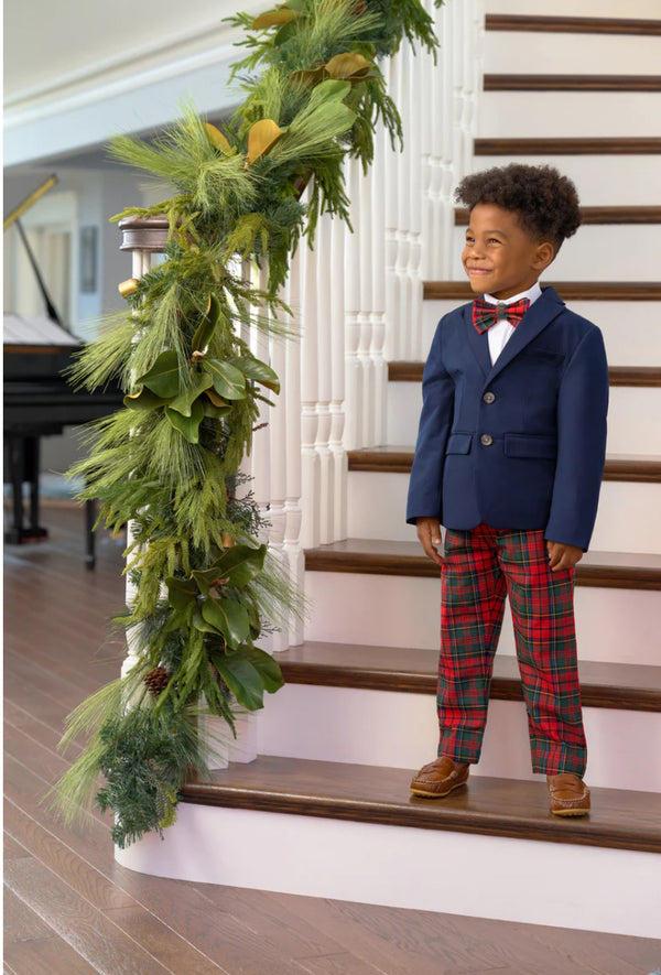 Sheffield Pants - Twill Paces Mill Plaid/Nantucket Navy