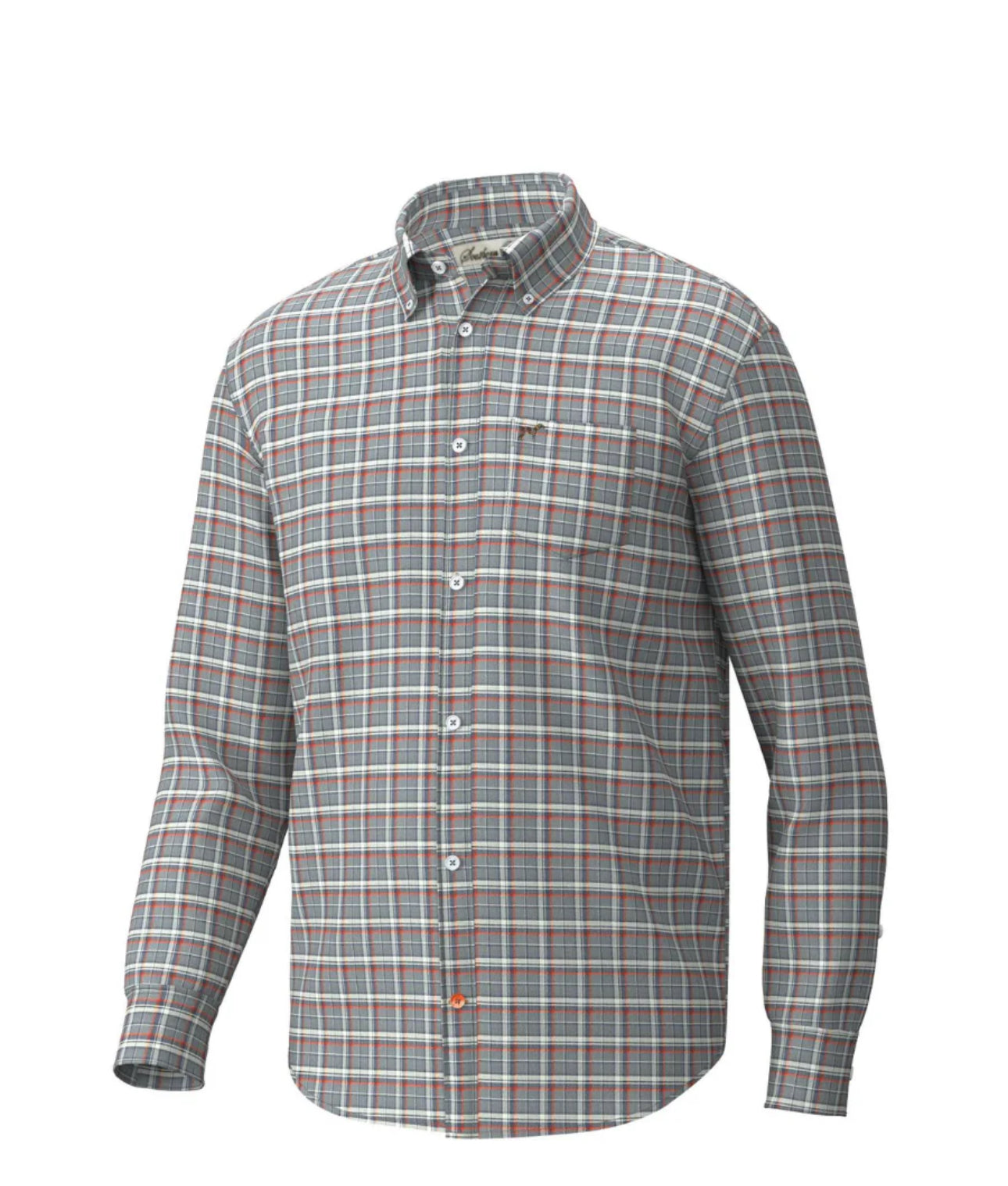 Youth Hadley Performance Button Down Hines Plaid