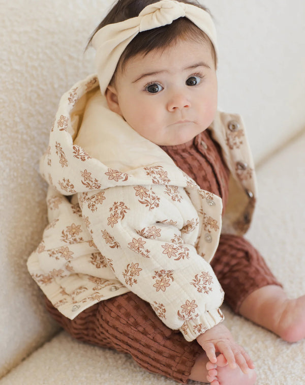 Hooded Woven Jacket Daylilly