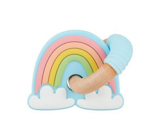 Rainbow Teething Ring