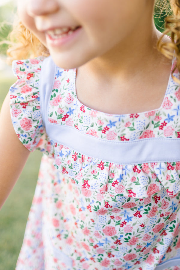 Geranium Sleeveless Dress