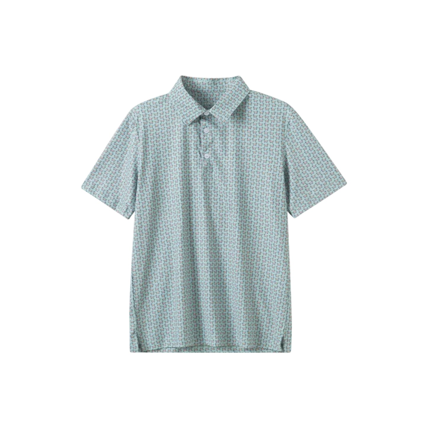 Golden Retriever Print Polo
