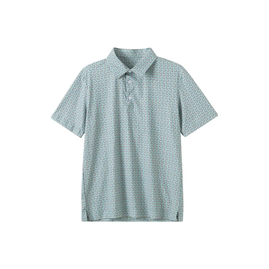 Golden Retriever Print Polo