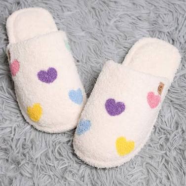 Heart Cozy Slippers