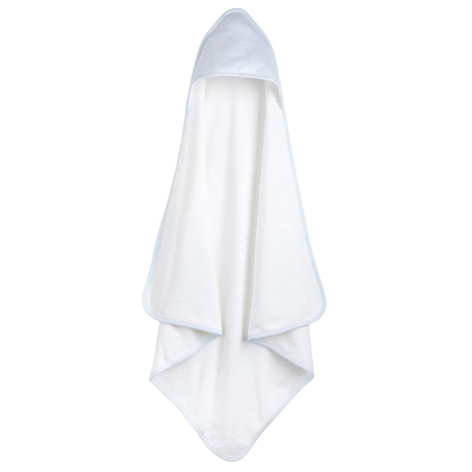 Hooded Towel - Blue Stripe