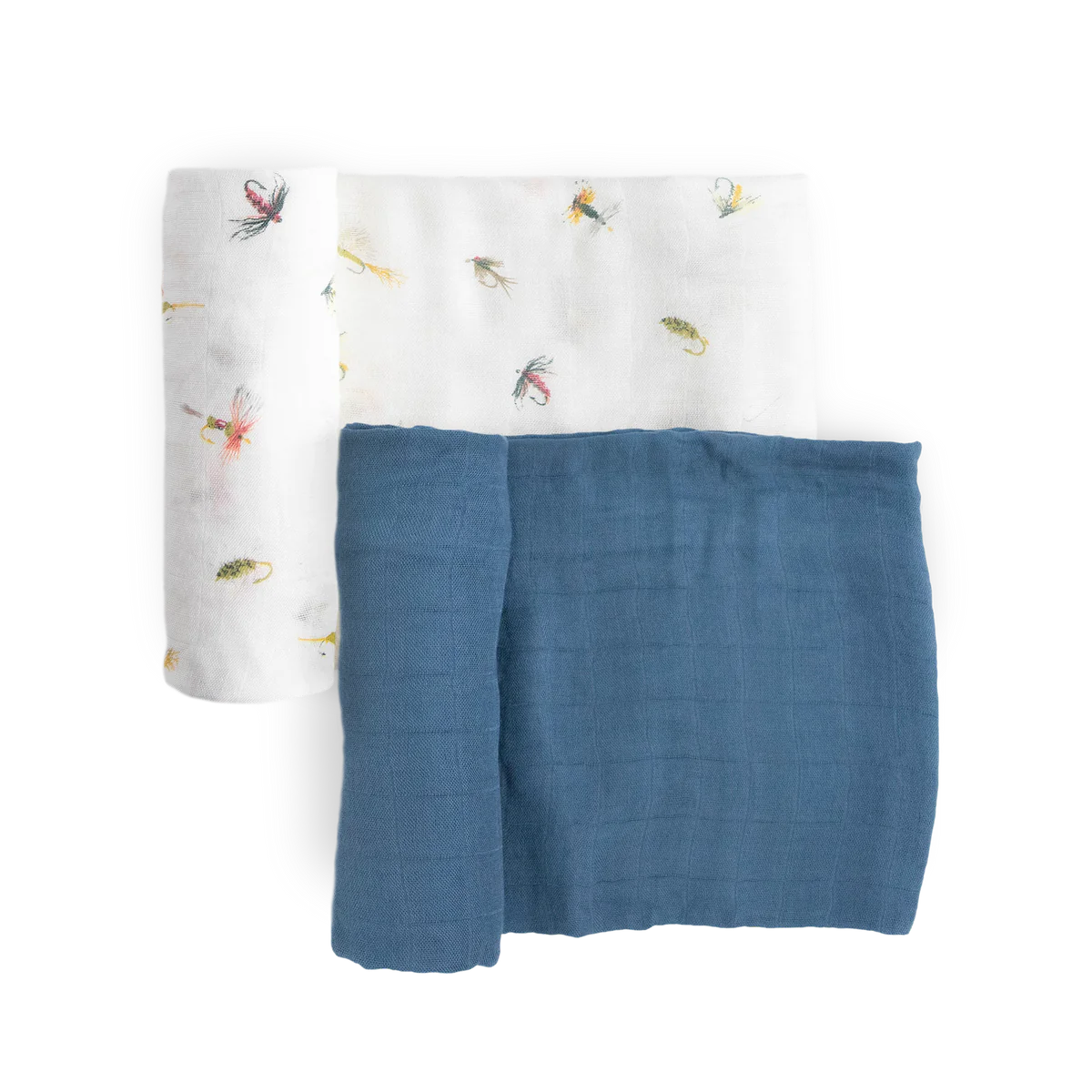 Deluxe Muslin Swaddle 2 Pack - Gone Fishing