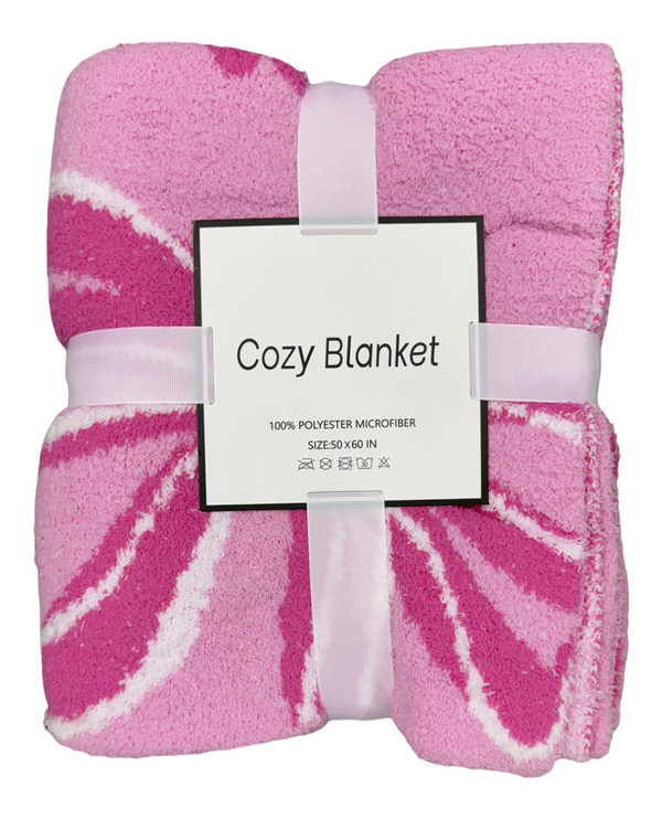 Hot Pink Bow Blanket