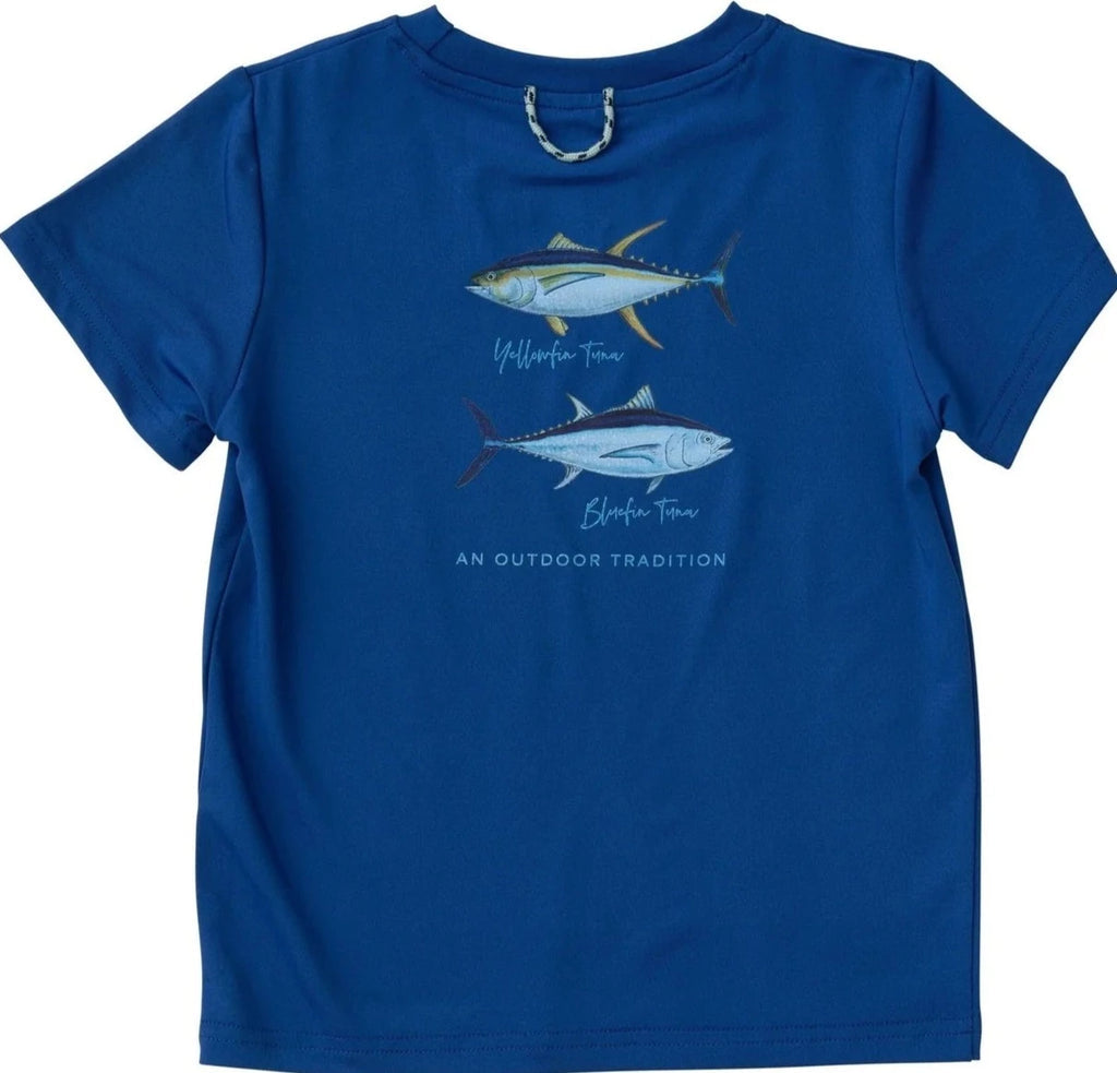 Pro Performance Fishing Tee Deep Ultramarine  (DPU)