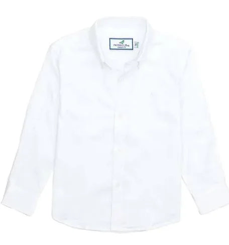 Boys Park Avenue Dress Shirt White