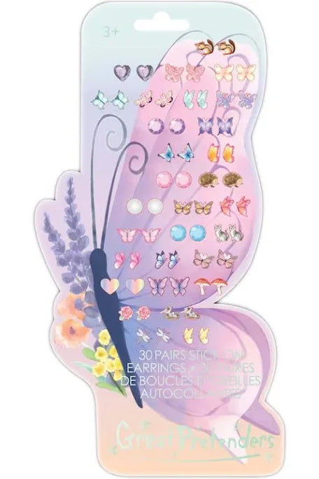 Butterfly Sticker Earrings, 30 P