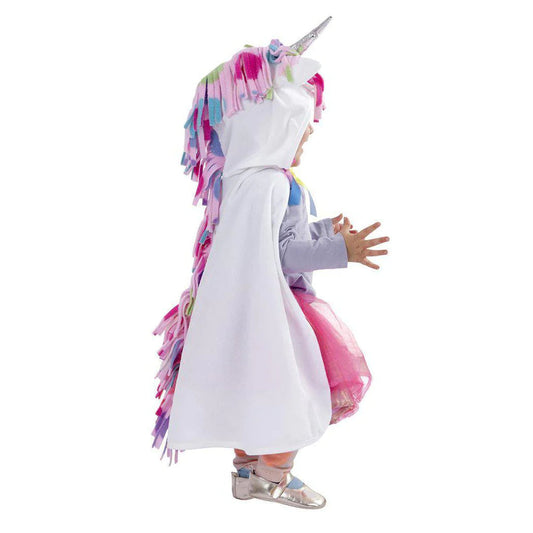 Toddler Unicorn Cape, White