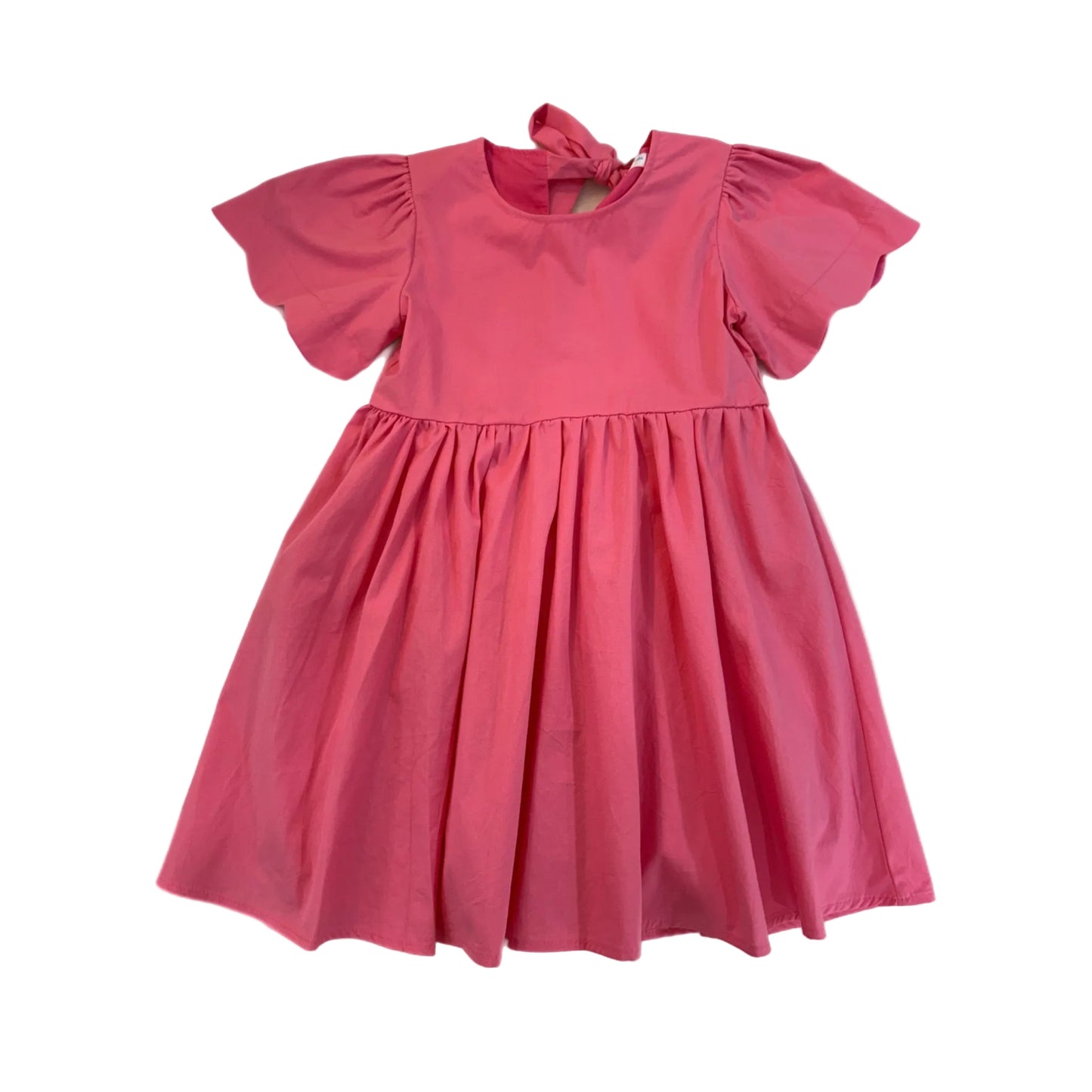 Amber Pink Scallop Dress