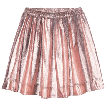 Circle Skirt - Pink Lame