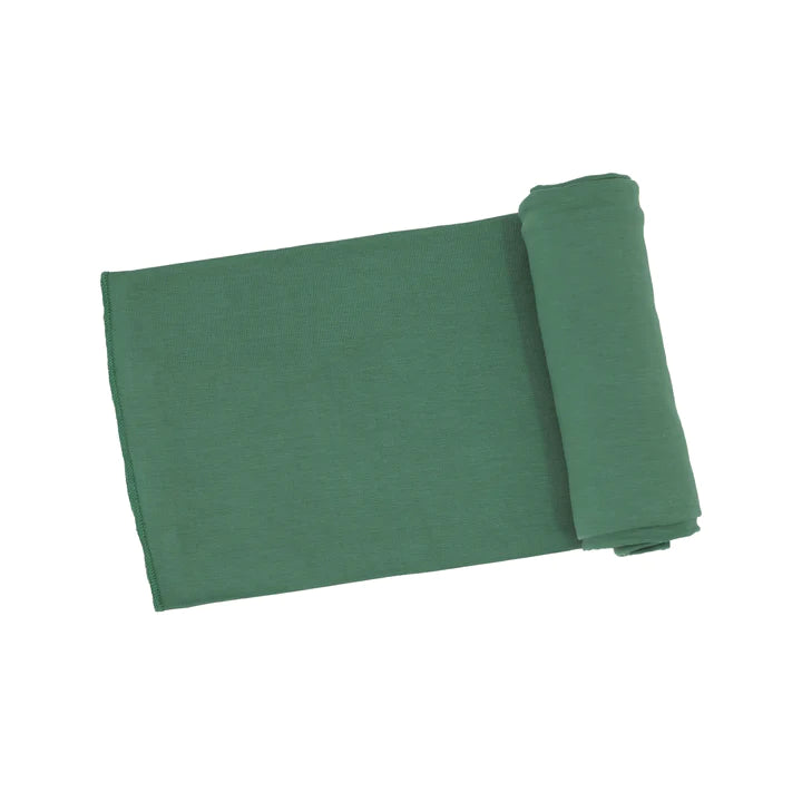 Foliage Green Swaddle Blanket Green O/S