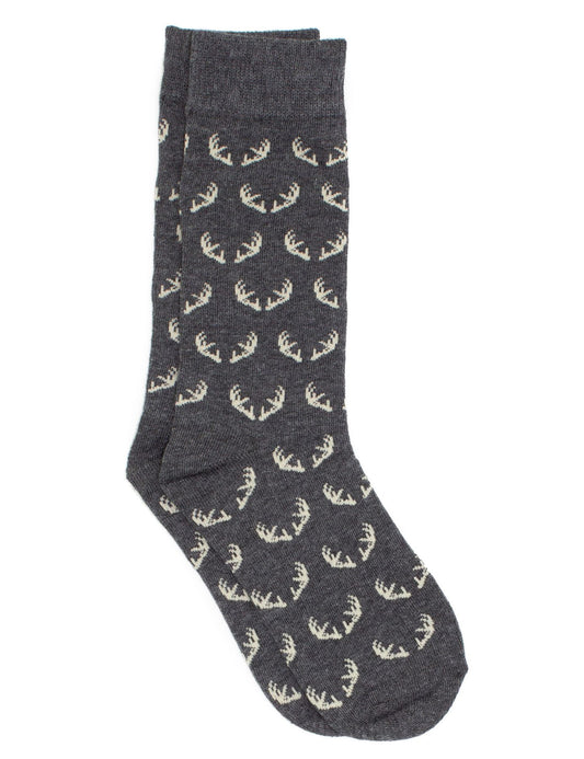 Boys Lucky Duck Sock Antler