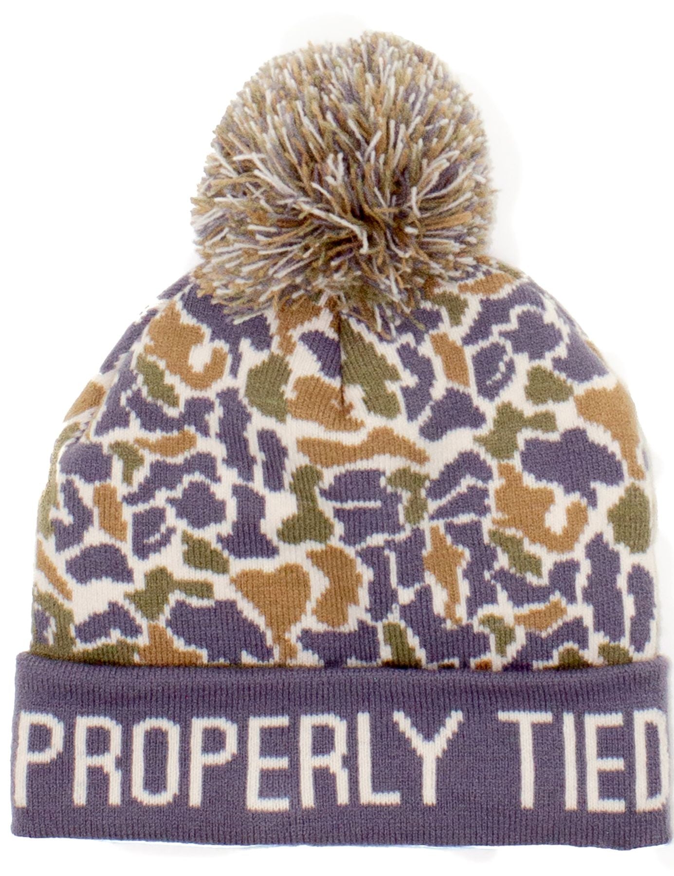 Boys Breck Beanie Field Camo