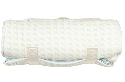 The Nap Mat Dogs Mint/White