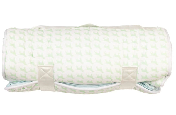 The Nap Mat Dogs Mint/White