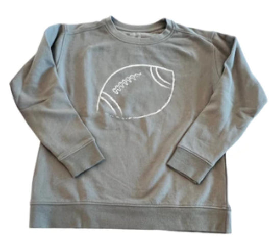 Grey Football Sweatshirt