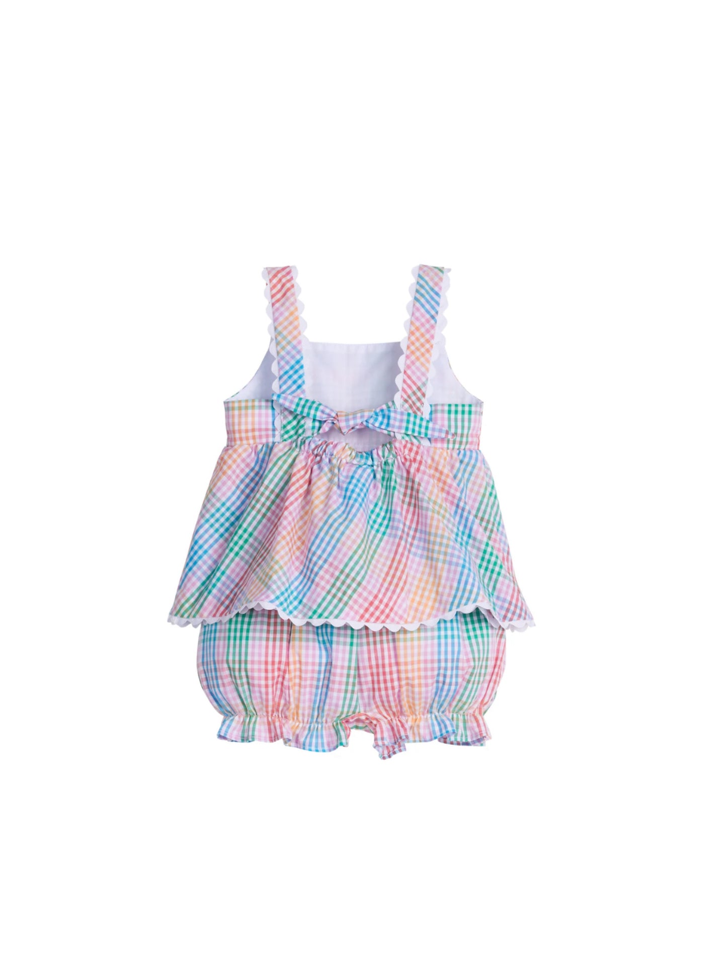Evie Bloomer Set Preppy Plaid