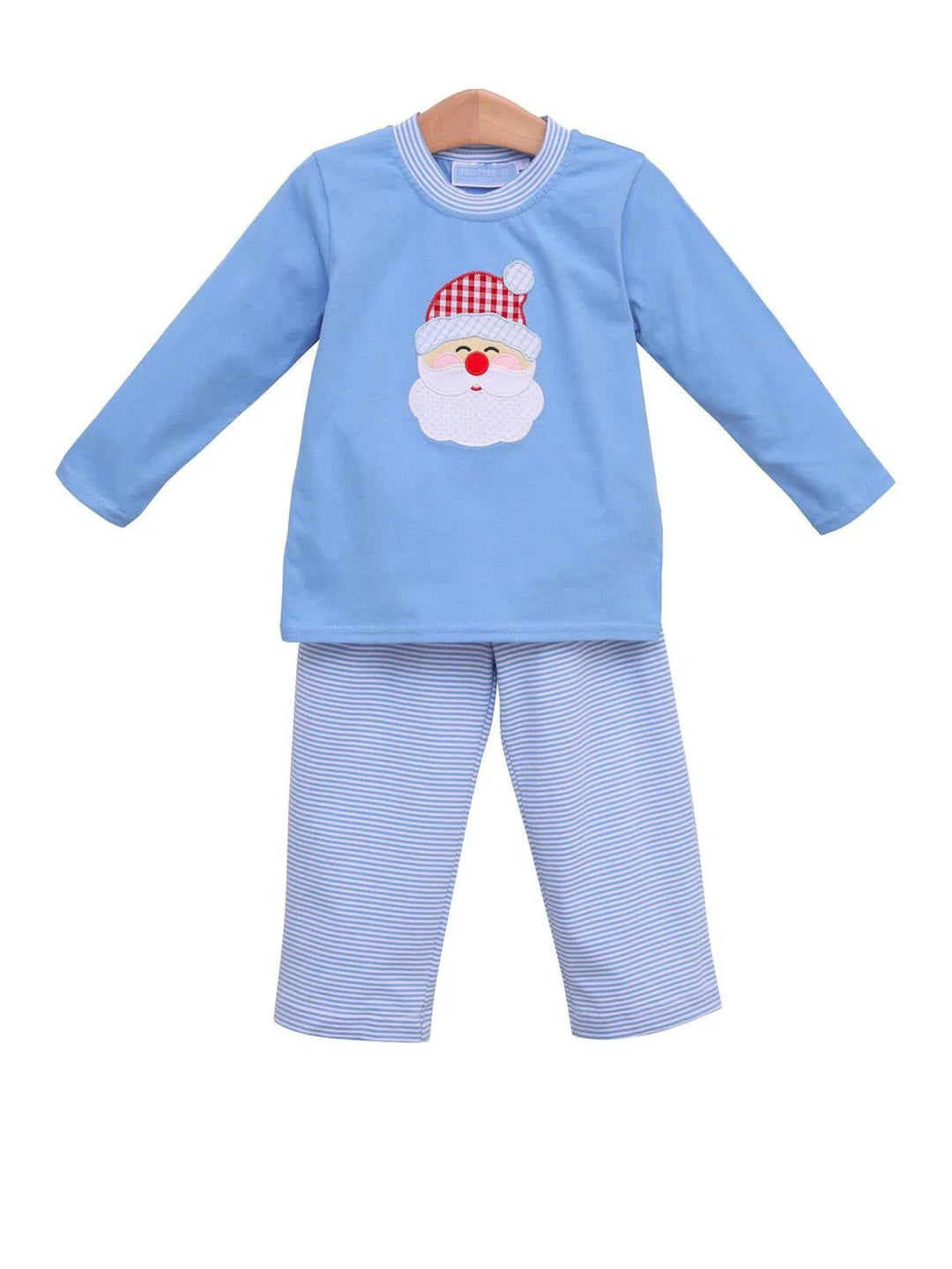 Santa Pants Set Blue