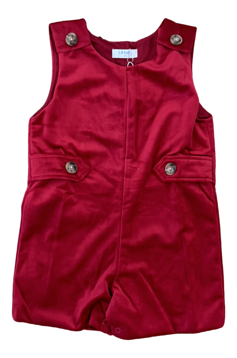 Pete Red Velvet Shortall