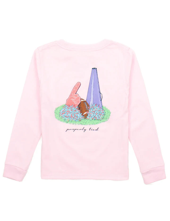 Girls Home Team Long Sleeve Rose