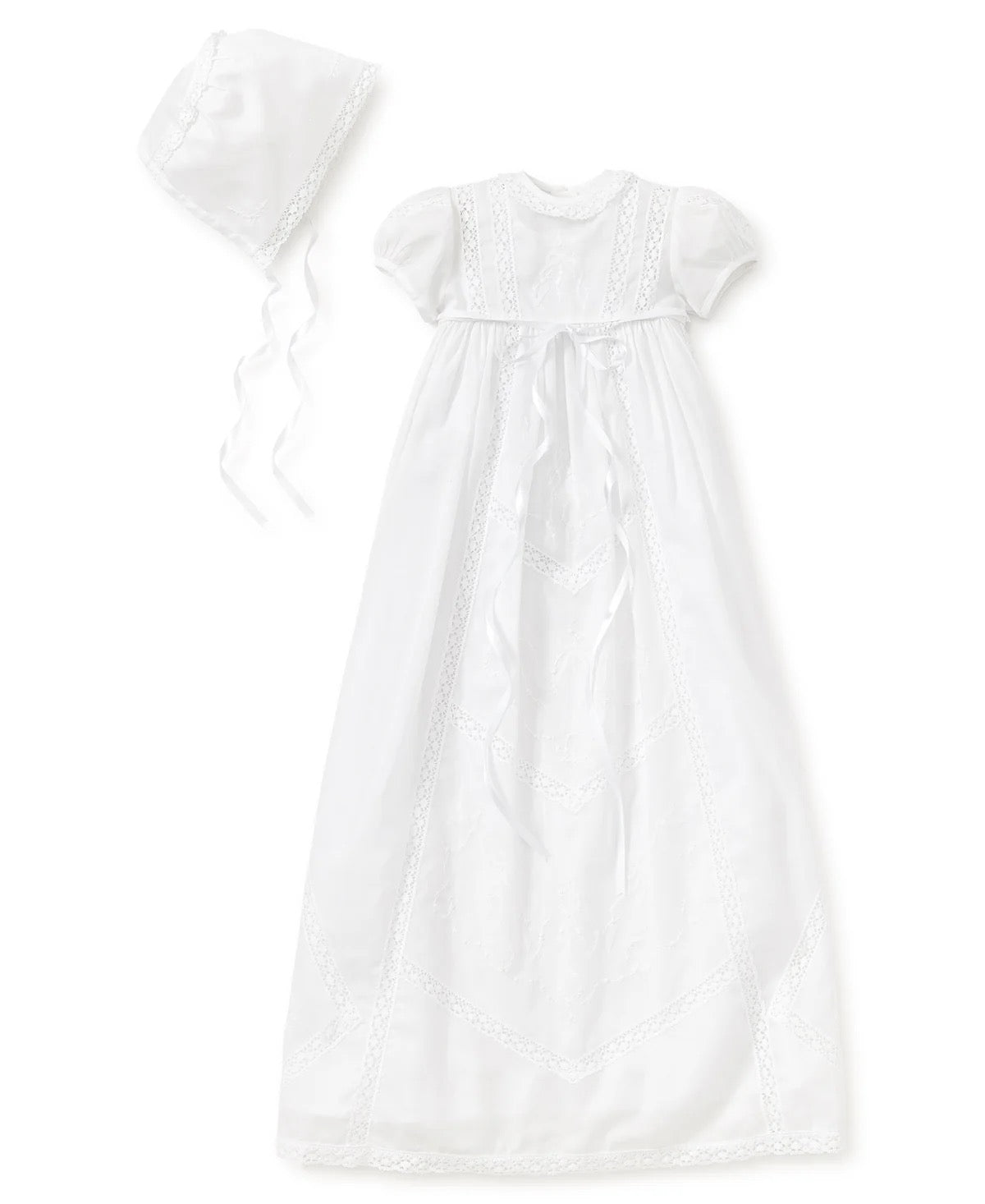Victoria Christening Gown White
