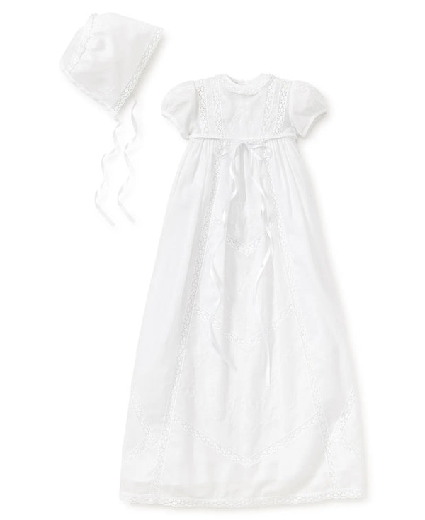 Victoria Christening Gown White