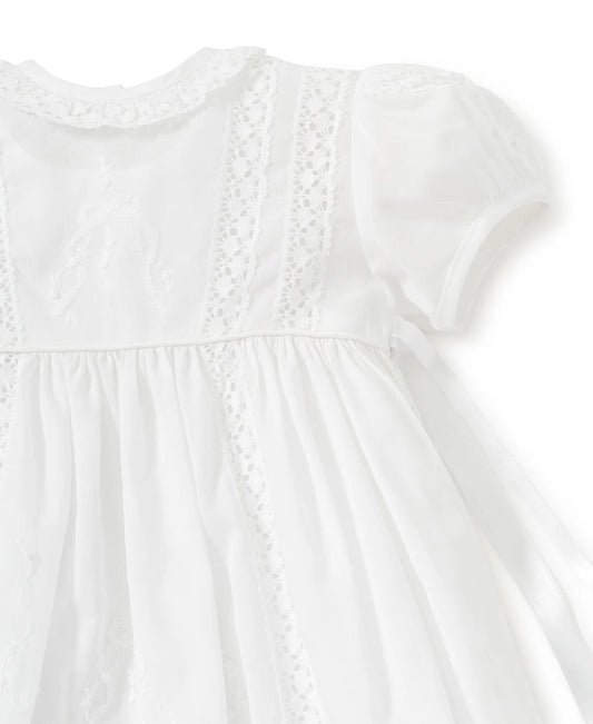 Victoria Christening Gown White