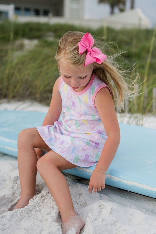 Sweet Summertime Knit- Madison Sleeveless Play Dress