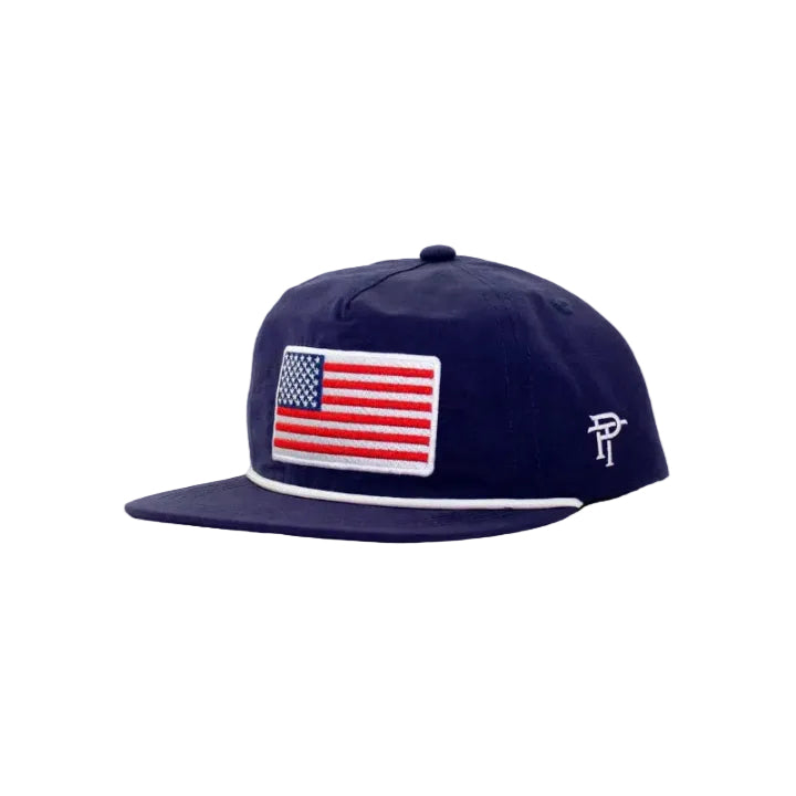Boys Classic Rope Hat American Flag