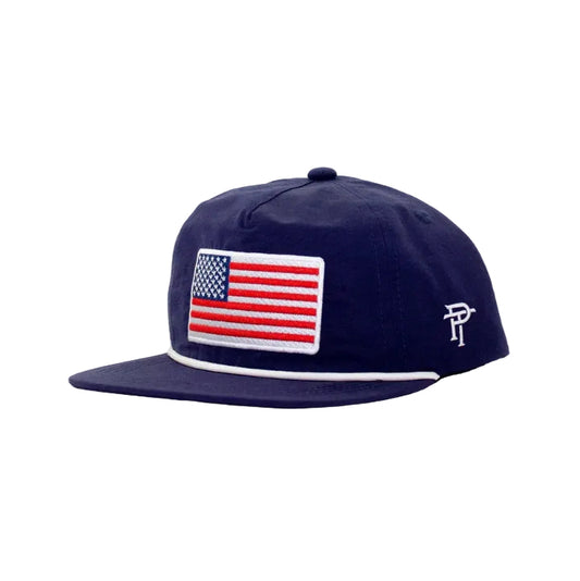 Boys Classic Rope Hat American Flag