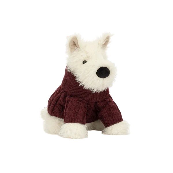 Munro Scottie Dog 'Winter Jumper'