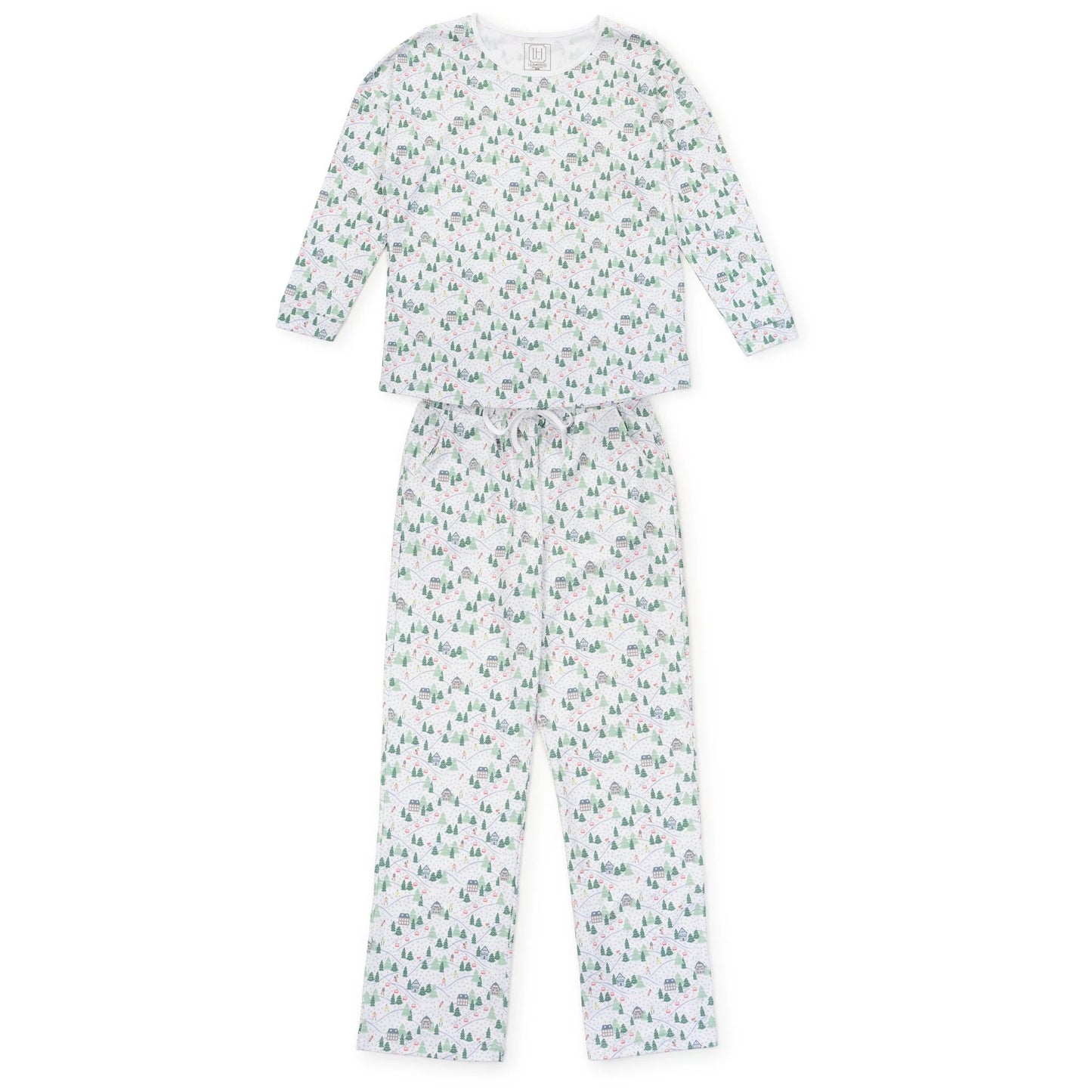 Audrey Women's Longsleeve Top Pant Set - Ski Village