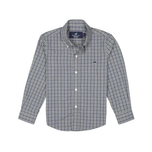 Boys Seasonal Sport Shirt- Blue Ridge