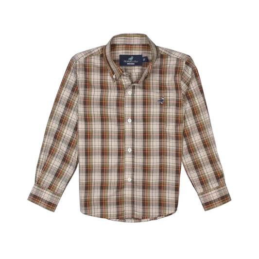 Boys Seasonal Sportshirt- Campfire