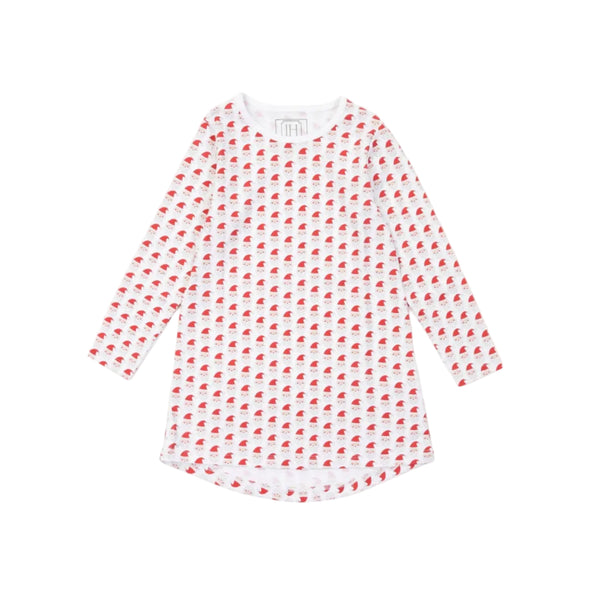 Berkeley Girls' Shirt Dress - Whimsical Santa