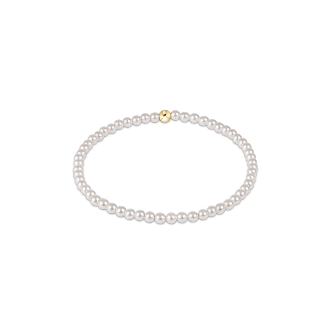 egirl Classic Pearl 3mm Bead Bracelet