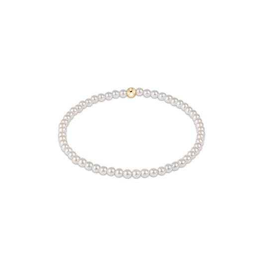 egirl Classic Pearl 3mm Bead Bracelet